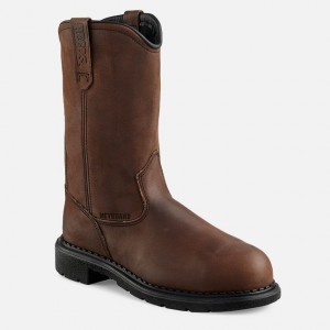 Red Wing 11-inch Waterproof Safety Toe Metguard Pull-On Boot | LFQN-90541