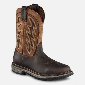 Red Wing 11-inch Waterproof, Soft Toe Pull-On Boot Azules | VSFH-96483