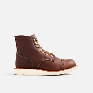 Red Wing 6-Inch Boot in Amber Harness Leather | QXOH-08349