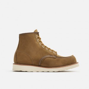 Red Wing 6-inch Boot in Olive Mohave Leather | TYSW-94627