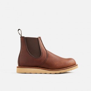 Red Wing 6-inch Classic Chelsea in Amber Harness Leather | RUHV-02587