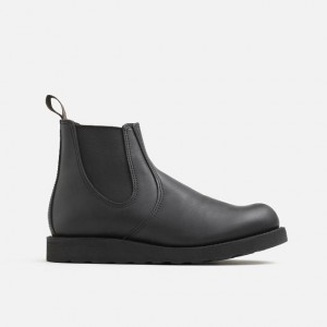 Red Wing 6-inch Classic Chelsea in Black Harness Leather | JMUP-75190