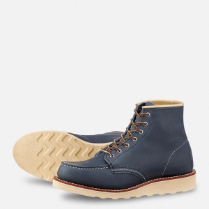 Red Wing 6-inch Classic Short Boot in Indigo Legacy Leather | RFVG-05472