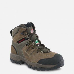 Red Wing 6-inch Waterproof CSA Safety Toe Hiker Boot Gray | CBTV-54321