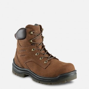 Red Wing 6-inch Waterproof Safety Toe Boot Marrom | KIAN-81265