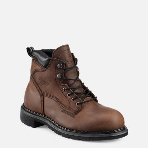 Red Wing 6-inch Waterproof Safety Toe Metguard Boot | UDWT-73402