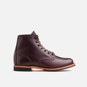 Red Wing 6-inch boot in Black Cherry Excalibur Leather | RQKA-20518