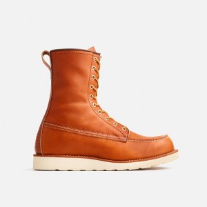 Red Wing 8-Inch Boot in Oro Legacy Leather | TWGA-59768