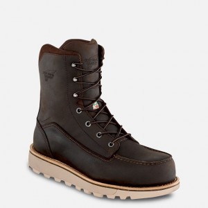 Red Wing 8-inch Waterproof CSA Safety Toe Boot Tan | OMRT-47953