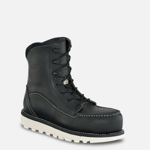 Red Wing 8-inch Waterproof CSA Safety Toe Boot Crepe | KTJU-31568