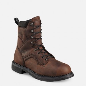 Red Wing 8-inch Waterproof Safety Toe Metguard Boot | PDNE-46817