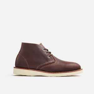 Red Wing Chukka in Briar Oil Slick Leather | NPHR-60852