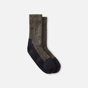 Red Wing Deep Toe-Capped Crew Sock in Black | AVNE-95281