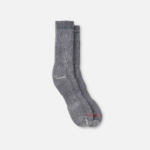 Red Wing Full Crew Socks in Charcoal | PKGI-46095