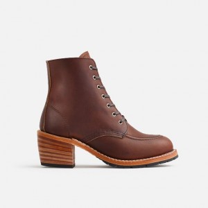 Red Wing Heeled Boot in Amber Harness Leather | AJVG-53790
