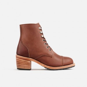 Red Wing Heeled Boot in Amber Harness | DGNC-03819