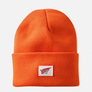 Red Wing Knit Watch Hat in Orange | RKDS-23150
