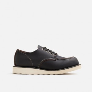 Red Wing Oxford in Black Prairie Leather | XIBS-85367