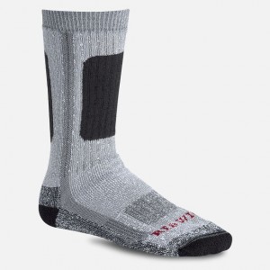 Red Wing Performance Mid-Calf Sock in Black | QCXE-23046
