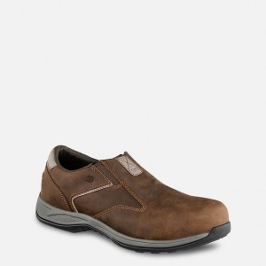 Red Wing Safety Toe Slip-On Negros | DPAB-71680