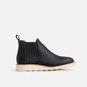 Red Wing Short Boot in Black Boundary Leather | ARWK-17249