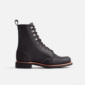 Red Wing Short Boot in Black Boundary Leather | SWNI-62491
