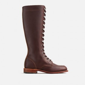 Red Wing Tall Boot in Mahogany Oro-iginal Leather | CNDP-67493