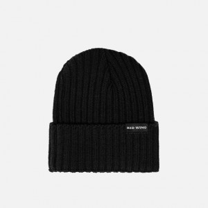 Red Wing Wool Hat in Black | VKQF-09326